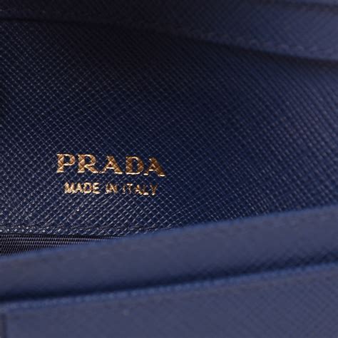 prada light blue wallet|prada billfold wallet.